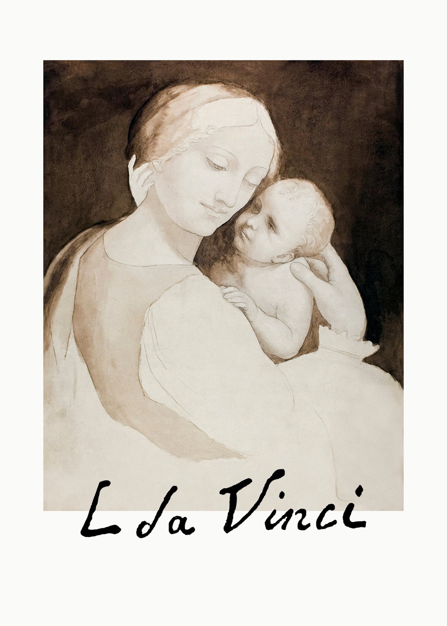 Madonna and Child - Poster / Art Print