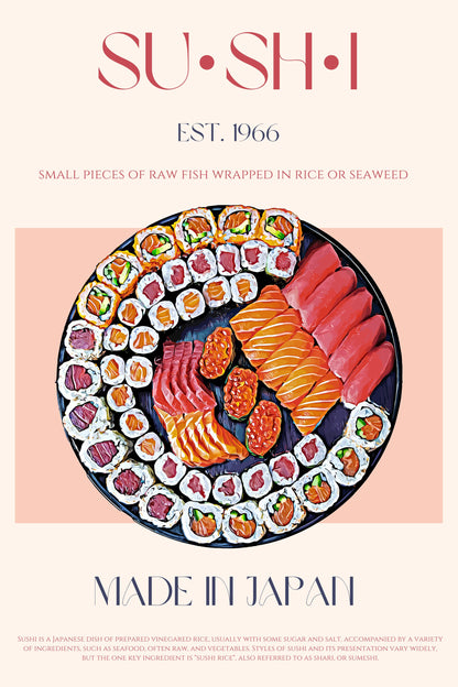 Sushi - Poster / Art Print