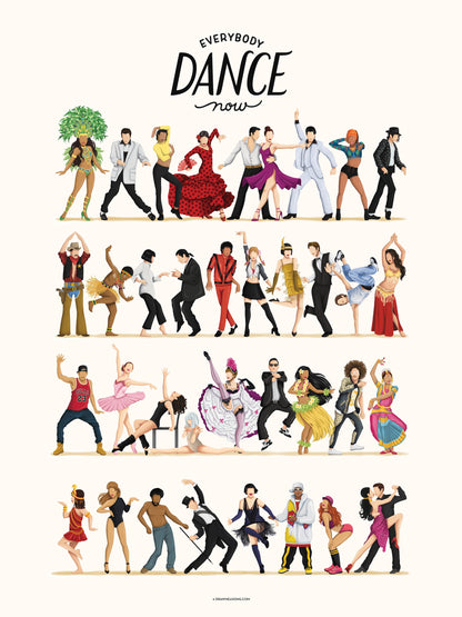 Everybody Dance Now - Poster / Art Print