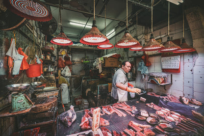 Fishmonger of HK - Poster / Art Print
