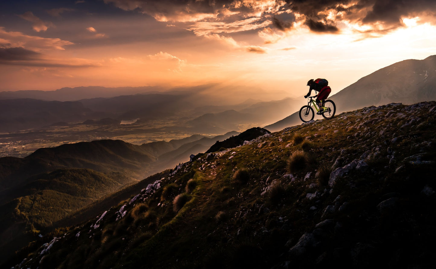 Sunset Ride - Poster / Art Print