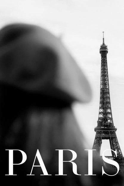 Paris Text 4 - Poster / Art Print