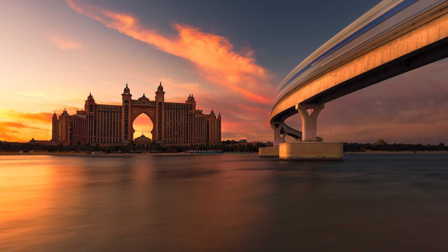 Atlantis Sunset - Poster / Art Print