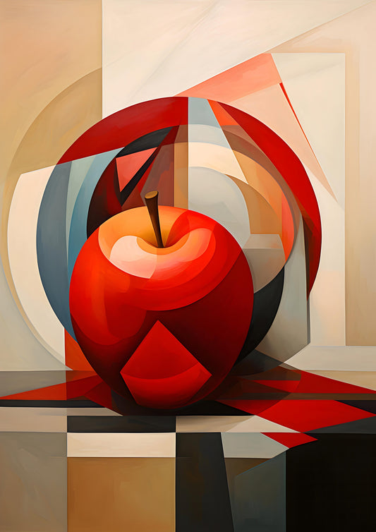 The Abstract Apple - Poster / Art Print