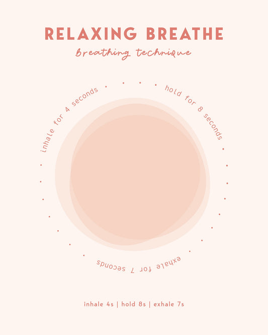 Relaxing Breathe - Poster / Art Print