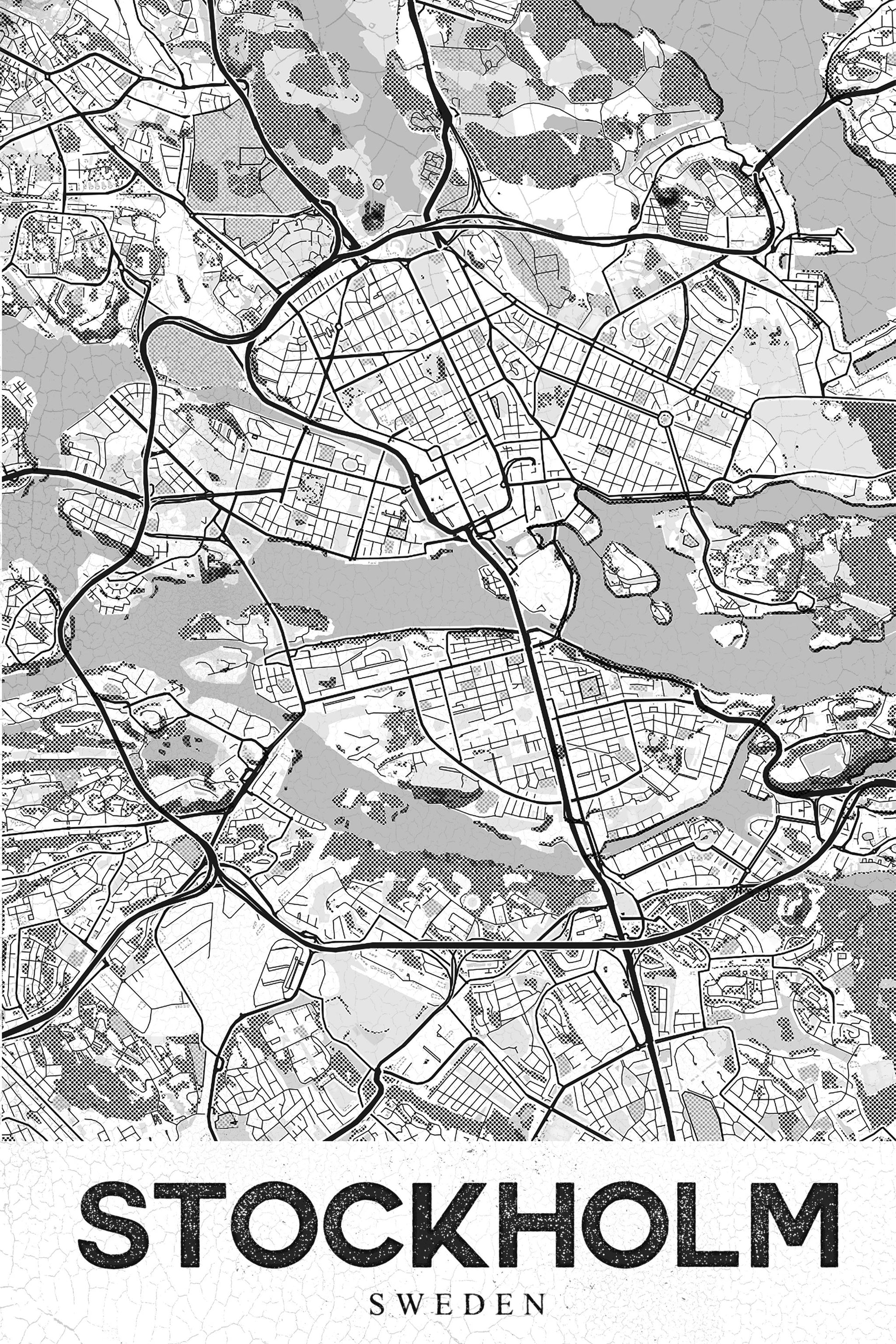 Stockholm White - Poster / Art Print