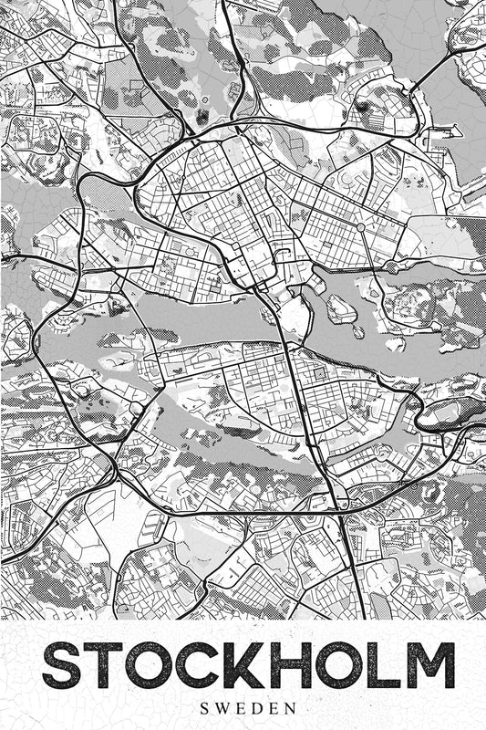 Stockholm White - Poster / Art Print