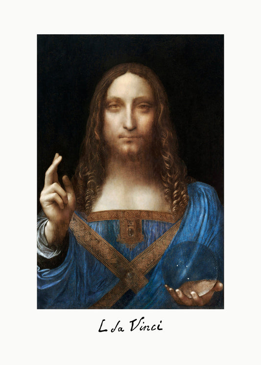 Salvator Mundi (circa 1500) - Poster / Art Print